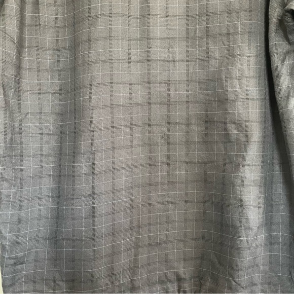 IZOD Men's Button Down Shirt Silk/Cotton Size Large - Picture 6 of 8